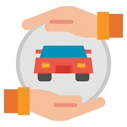 Automotive engineering and vehicle technology icon